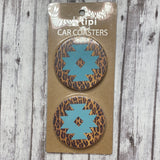 Patterned Car Coasters