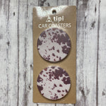Patterned Car Coasters
